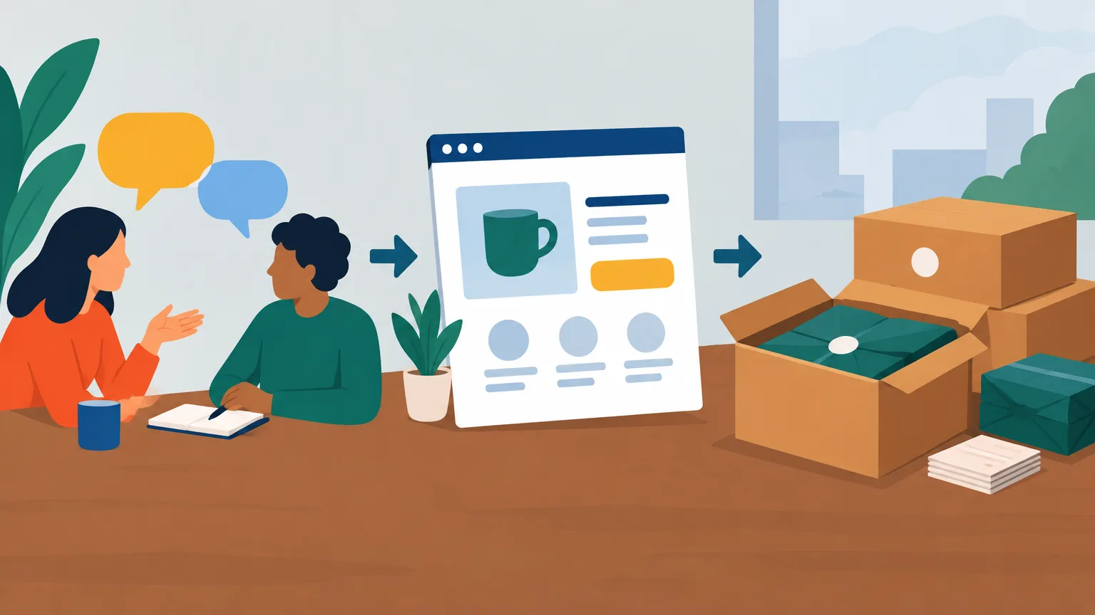 Illustrative image: business idea validation
