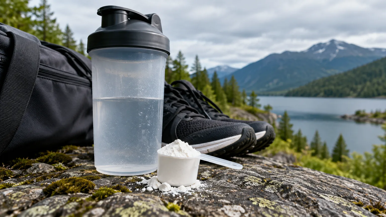 Illustrative image: creatine supplements