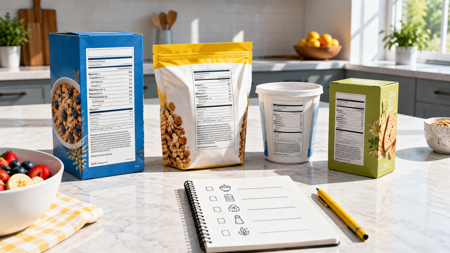Illustrative image: how to read nutrition labels