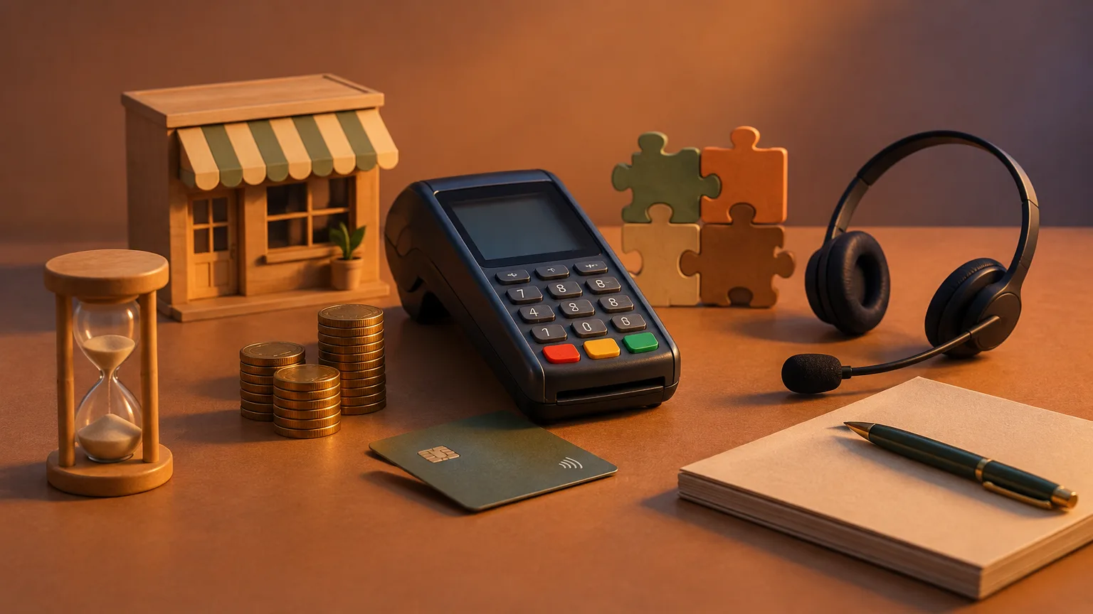 Illustrative image: payment processor for small business